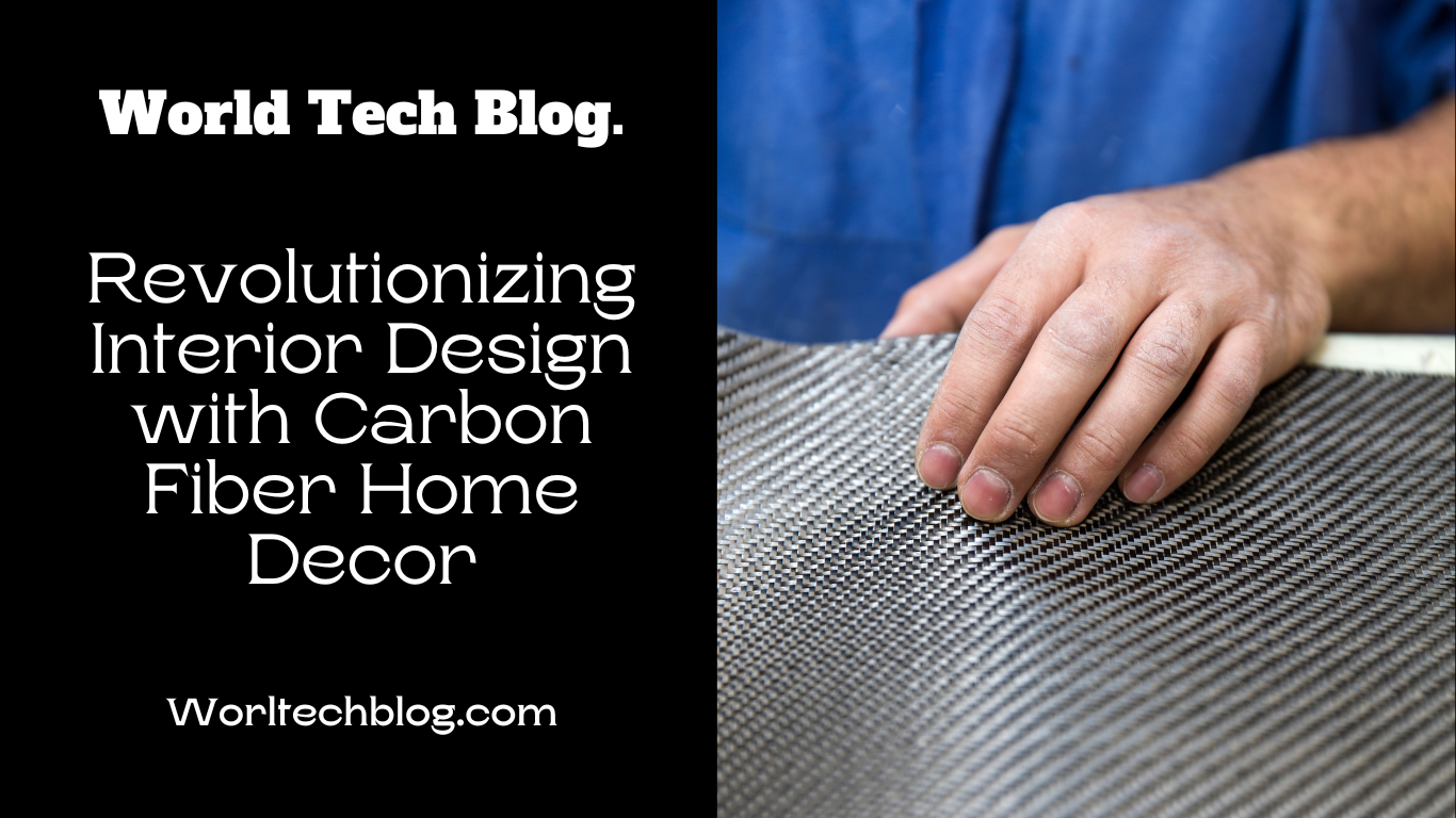 Carbon Fiber Home Decor
